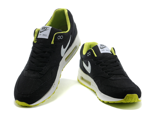 New Men'S Nike Air Max Black/White